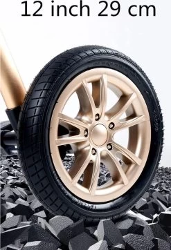 Merkloos Kinderwagen 3-in-1 – Luxe Kinderwagen - Buggy – Wandelwagen - Multifunctioneel – Opklapbaar – Incl Autostoel – Grijs -Babyproducten 818x1200 7