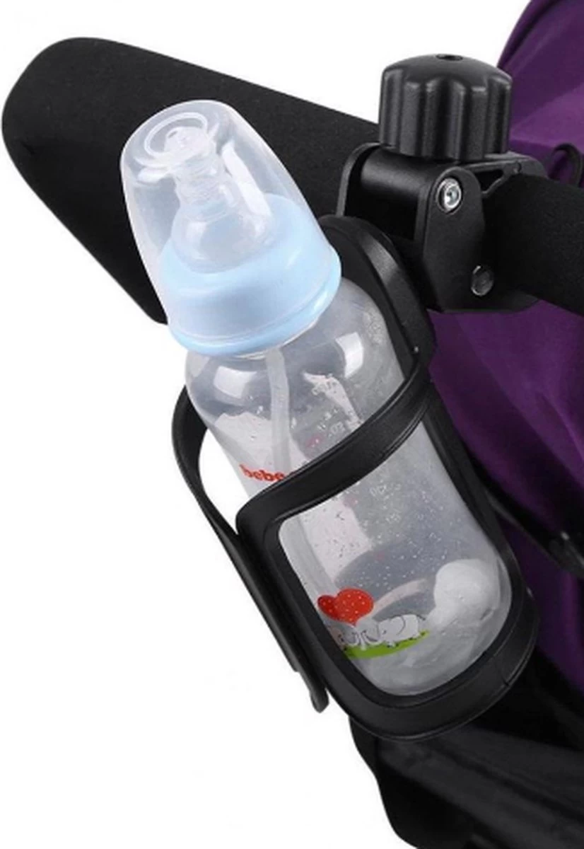 Merkloos Bekerhouder Kinderwagen -360 Graden Draaibaar - Flessenhouder - Fiets - Buggy - Step - Flessen En Beker Houder 4 Merkloos Bekerhouder Kinderwagen -360 Graden Draaibaar - Flessenhouder - Fiets - Buggy - Step - Flessen En Beker Houder - Afbeelding 2