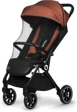 Lionelo Buggy Cloe - Kinderwagen Premium + - Tot 22 Kg - Verstelbare Rugleuning - 5-punts Veiligheidsgordels - Grote Zwenkwielen - Klamboe - Bekerhouder - Lichtgewicht - Compact - Waterdicht -Babyproducten 828x1200 6