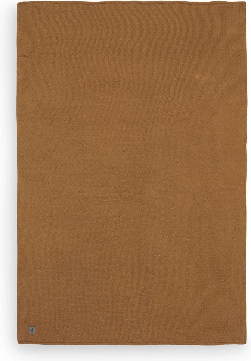 Jollein Baby Deken Wieg 75x100cm Teddy Bliss Knit - Caramel 4 Jollein Baby Deken Wieg 75x100cm Teddy Bliss Knit - Caramel - Afbeelding 2