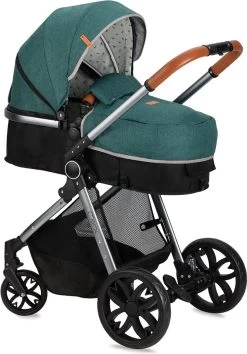 MoMi Kinderwagen - Compacte 2 In 1 Combiwagen - Limuru - Groen (geschikt Van 0-3 Jaar) -Babyproducten 837x1200 7