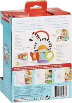 Fisher Price - Activity Zebra - Rammelaar - Speeltje En Bijtring - Grijpspeelgoed -Babyproducten 841x1200