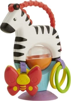 Fisher Price - Activity Zebra - Rammelaar - Speeltje En Bijtring - Grijpspeelgoed -Babyproducten 846x1200