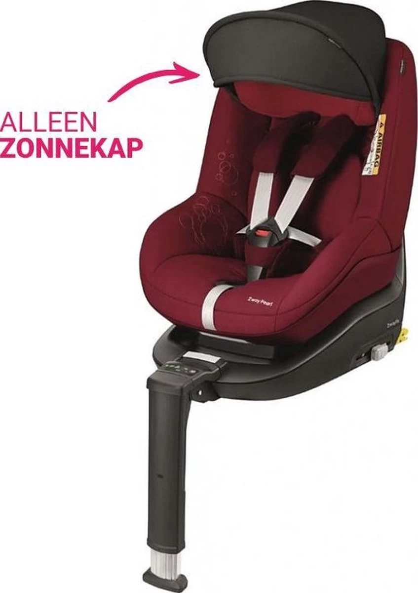 Maxi-Cosi Groep 1 Autostoel - Zonnekap - Zwart 7 Maxi-Cosi Groep 1 Autostoel - Zonnekap - Zwart - Afbeelding 5
