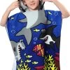 JAXY Badcape Baby - Badcape - Baby Badjas - Omslagdoek - Omslagdoek - Baby Handdoek Met Capuchon - Strandhanddoek - Badponcho - Poncho Handdoek - Microfiber - 60x90cm - Haai Donkerblauw -Babyproducten 850x1200 11