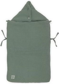 Jollein Voetenzak Voor Autostoel & Kinderwagen - Basic Knit - Forest Green -Babyproducten 856x1200 7