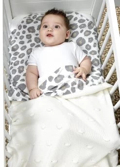 Meyco Panter Ledikant Laken - Neutral - 100x150cm -Babyproducten 861x1200 6