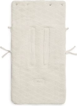 Jollein Voetenzak Voor Autostoel & Kinderwagen - River Knit - Cream White -Babyproducten 864x1200 4