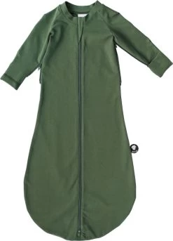 BUNDI Alles-in-één Inbakerslaapzakje 0-4 M Botanisch Groen