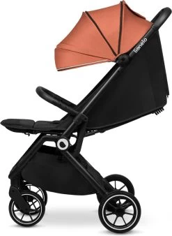 Lionelo Buggy Cloe - Kinderwagen Premium + - Tot 22 Kg - Verstelbare Rugleuning - 5-punts Veiligheidsgordels - Grote Zwenkwielen - Klamboe - Bekerhouder - Lichtgewicht - Compact - Waterdicht -Babyproducten 877x1200 2