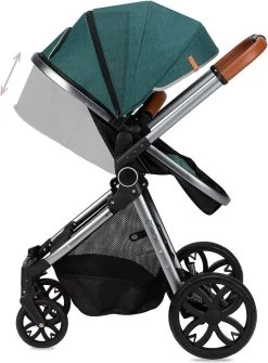 MoMi Kinderwagen - Compacte 2 In 1 Combiwagen - Limuru - Groen (geschikt Van 0-3 Jaar) -Babyproducten 884x1200 8