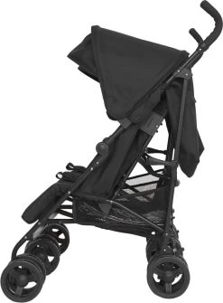Prénatal Duo Buggy - Tweeling Buggy Inclusief Regenhoes - Verstelbare Kinderwagen - Inklapbare Wandelwagen - Plooibuggy - Zwart -Babyproducten 885x1200