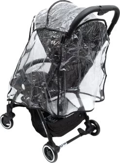 Hamilton By Yoop Buggy Regenhoes - Waterdicht Winddicht En Stofdicht Regenscherm Met Klittenbandsluiting - Transparant Weerschild Kinderwagen -Babyproducten 886x1200 4