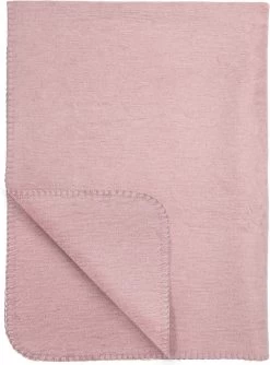 Meyco Wiegdeken Uni - 75x100 Cm - Oudroze