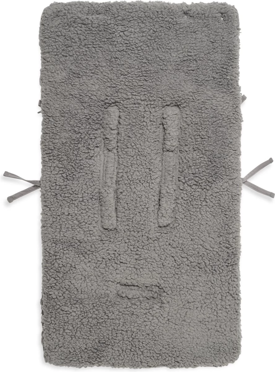 Jollein Voetenzak Voor Autostoel & Kinderwagen - Teddy - Storm Grey 16 Jollein Voetenzak Voor Autostoel & Kinderwagen - Teddy - Storm Grey - Afbeelding 14