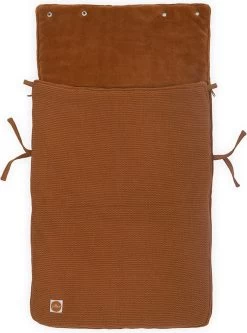 Jollein Voetenzak Voor Autostoel & Kinderwagen - Basic Knit - Caramel -Babyproducten 889x1200 5