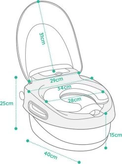 Housie 3-in-1 Plaspotje – Plaspotje Kind – Potje Peuter – Potje Met Deksel – WC Potje Peuter – WC Verkleiner – Opstapje - Roze -Babyproducten 891x1200 4