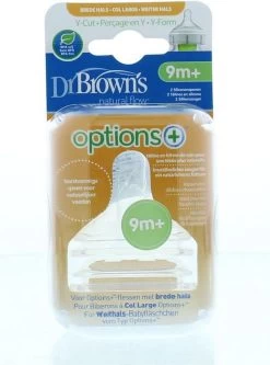 Dr. Brown's Options+ Anti-colic Y-speen - Voor Brede Halsfles - 2 Stuks -Babyproducten 891x1200 8
