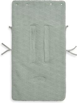 Jollein Voetenzak Voor Autostoel & Kinderwagen - River Knit - Ash Green -Babyproducten 897x1200 3