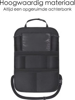 Flokoo Autostoel Organizer Voor Kinderen - Opbergsysteem Auto - Zwart -Babyproducten 898x1200 3