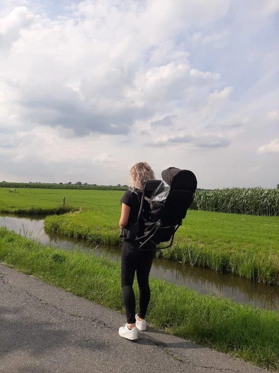 KEKK Rugdrager De Luxe Zwart 11 KEKK Rugdrager De Luxe Zwart - Afbeelding 9