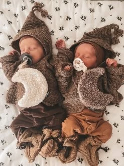 Louka Speendoekje Maan Bruin - Teddy Katoen - Speenknuffel -Babyproducten 900x1200 43