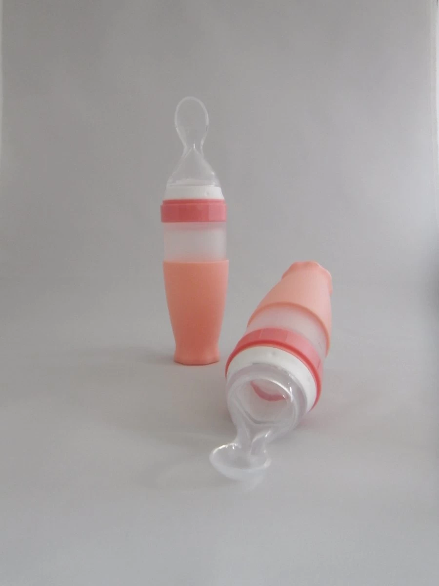 Merkloos Babyfles Met Lepel-baby/kinderbestek-100ml-BPA Vrij + 2 Bijtring/fruitspenen-rose 6 Merkloos Babyfles Met Lepel-baby/kinderbestek-100ml-BPA Vrij + 2 Bijtring/fruitspenen-rose - Afbeelding 4