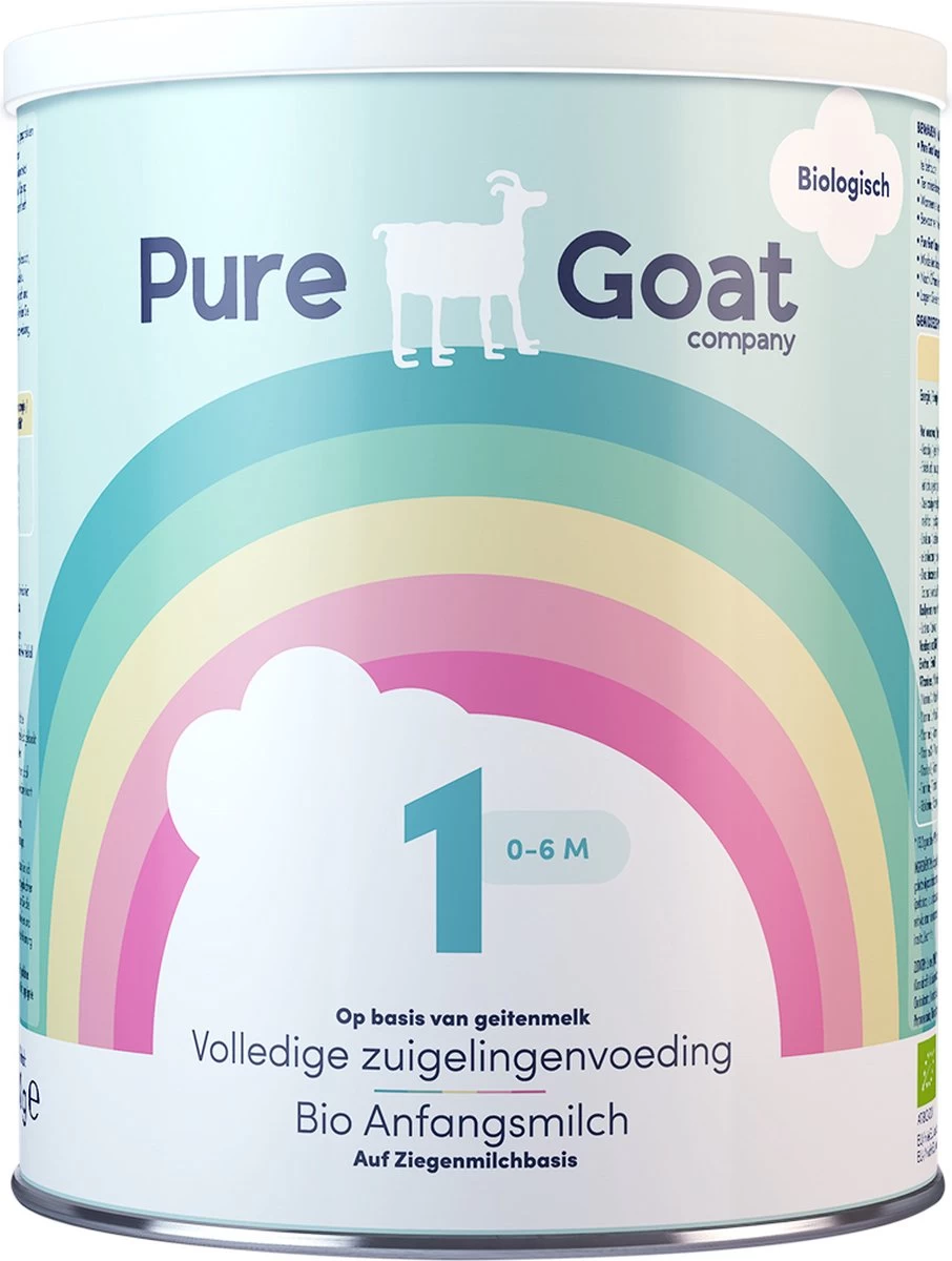 Pure Goat Company - Volledige Zuigelingenvoeding 1 - 800 Gram 13 Pure Goat Company - Volledige Zuigelingenvoeding 1 - 800 Gram - Afbeelding 11