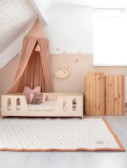 Love By Lily - Groot Speelkleed - Sunny Clovers - City Size - 150x120cm -Babyproducten 906x1200