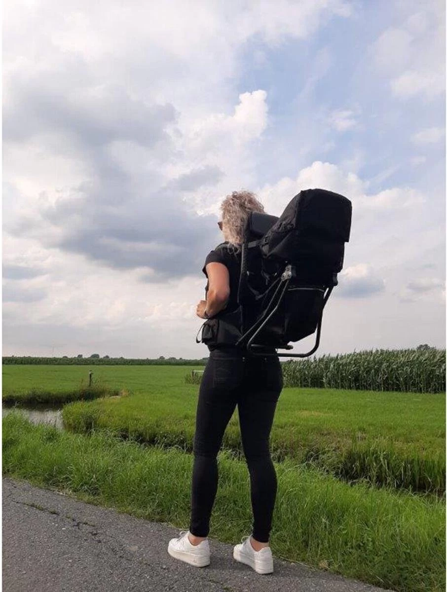 KEKK Rugdrager De Luxe Zwart 13 KEKK Rugdrager De Luxe Zwart - Afbeelding 11