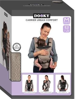 Dooky Ergonomische Draagzak Urban Comfort Beige Desert -Babyproducten 911x1200 9