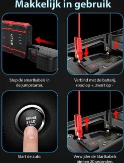 UTRAI - Jump Starter Auto - Batterij 13000mAh - 1000A - Smart-Clip Power Bank Met Batterij Detectie Voor 12V - Auto Booster Jumpstarter Mini -Babyproducten 914x1200 1