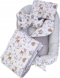 Babynestje Set Pasgeborenen - Knuffelnest Baby Nestje Bed Set 7-delig - Baby Cocon- Herten Vrienden- ÖKO-TEX Normen 14 Babynestje Set Pasgeborenen - Knuffelnest Baby Nestje Bed Set 7-delig - Baby Cocon- Herten Vrienden- ÖKO-TEX Normen -Babyproducten 916x1200 16