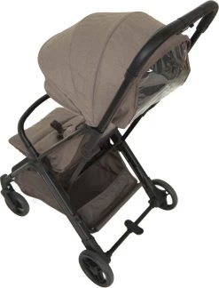 Prénatal Compact Buggy - Traploos Verstelbare Rugleuning - Inklapbaar Met 1 Hand - Plooibuggy - Taupe -Babyproducten 916x1200 5
