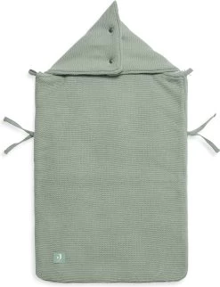 Jollein Voetenzak Voor Autostoel & Kinderwagen - Basic Knit - Forest Green -Babyproducten 921x1200 5
