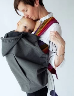 Little Frog Softshell Draag Cover Zwart - Accessoire Draagzak Of Draagdoek -Babyproducten 922x1200 2