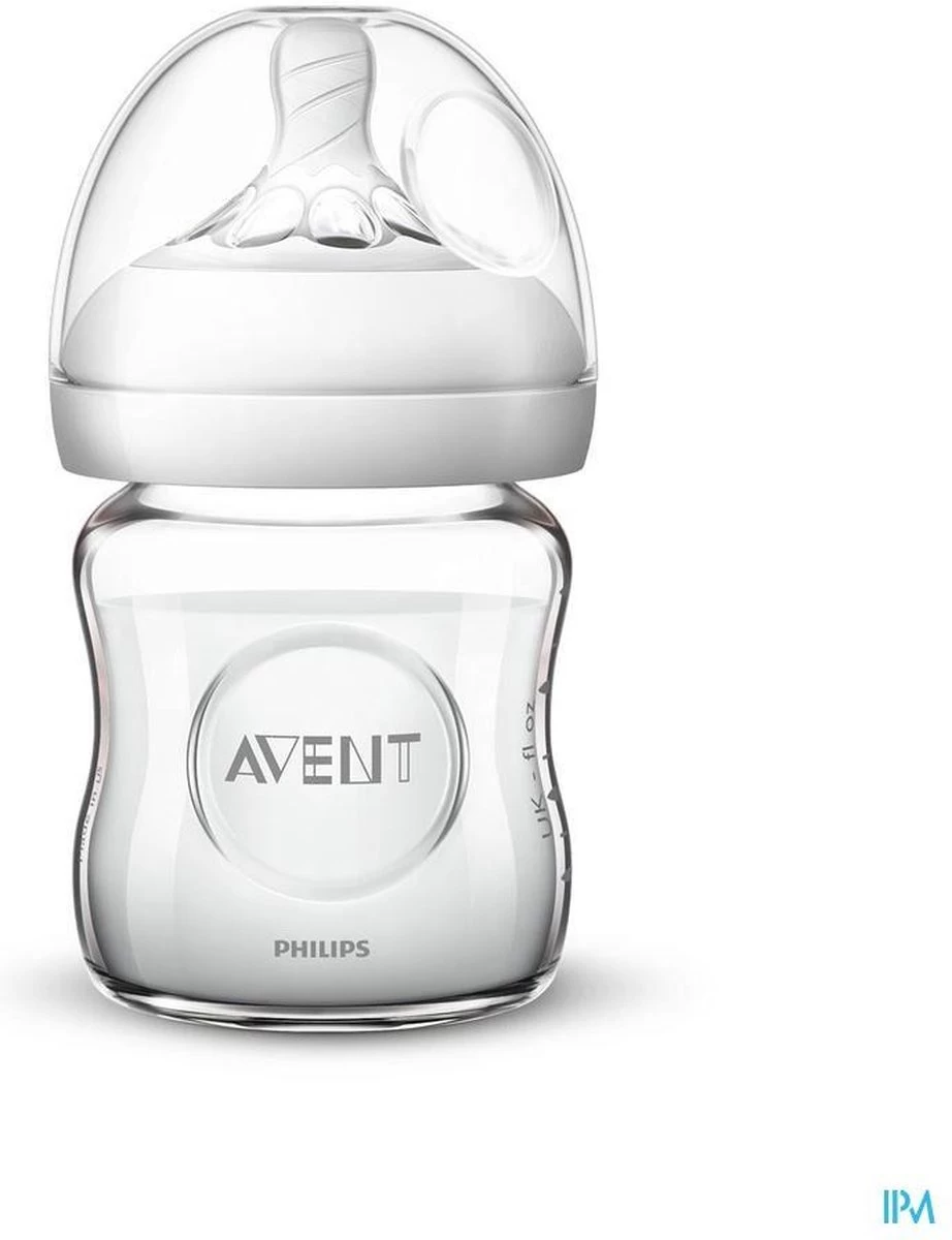 Philips Avent Glazen SCF051/17 - Natural-babyfles - 0m+ - 120ml 5 Philips Avent Glazen SCF051/17 - Natural-babyfles - 0m+ - 120ml - Afbeelding 4