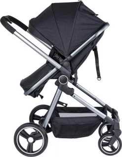 Puck Stroller 3 In 1 Max Zwart Met Frame Antra Incl Autostoel/Adapter/Mamabag -Babyproducten 928x1200 4