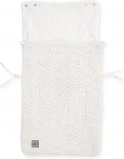 Jollein Voetenzak Voor Autostoel & Kinderwagen - River Knit - Cream White -Babyproducten 934x1200 6