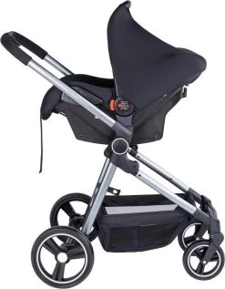Puck Stroller 3 In 1 Max Zwart Met Frame Antra Incl Autostoel/Adapter/Mamabag -Babyproducten 934x1200 9
