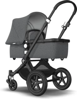 Bugaboo Cameleon 3 Plus Kinderwagen Met Stoel En Wieg - Zwart / Gemȇleerd Grijs -Babyproducten 936x1200 4