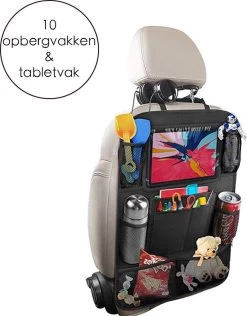 Flokoo Autostoel Organizer Voor Kinderen - Opbergsysteem Auto - Zwart -Babyproducten 938x1200 1