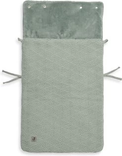 Jollein Voetenzak Voor Autostoel & Kinderwagen - River Knit - Ash Green -Babyproducten 940x1200 10