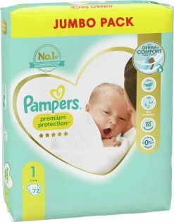Pampers® Pampers Premium Protection Maat 1 (2-5kg) - 216 Luiers 20 Pampers® Pampers Premium Protection Maat 1 (2-5kg) - 216 Luiers -Babyproducten 940x1200 16