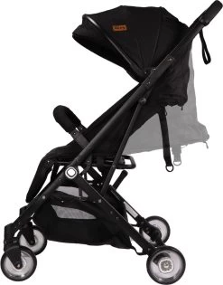 Ding Vivo Wandelwagen - Zwart - Inklapbare Buggy - Inclusief Boodschappenmandje En Zonnekap -Babyproducten 940x1200 5