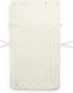 Jollein Voetenzak Voor Autostoel & Kinderwagen - Spring Knit - Ivory -Babyproducten 949x1200 2