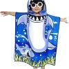 JAXY Badcape Baby - Badcape - Baby Badjas - Omslagdoek - Omslagdoek - Baby Handdoek Met Capuchon - Strandhanddoek - Badponcho - Poncho Handdoek - Microfiber - 60x90cm - Haai -Babyproducten 949x1200 6