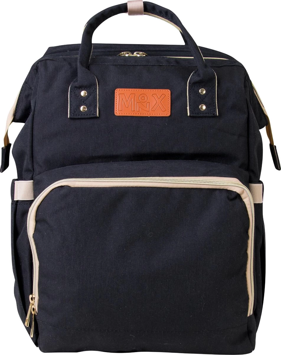 Luiertas Rugzak - Monx Luiertas Verzorgingstas Met Uitklapbaar Babybedje - Overzichtelijke Luierrugzak Extra Buggy En Kinderwagen Haken Inclusief Geïsoleerde Flessenhouder - Zwart 3 Luiertas Rugzak - Monx Luiertas Verzorgingstas Met Uitklapbaar Babybedje - Overzichtelijke Luierrugzak Extra Buggy En Kinderwagen Haken Inclusief Geïsoleerde Flessenhouder - Zwart