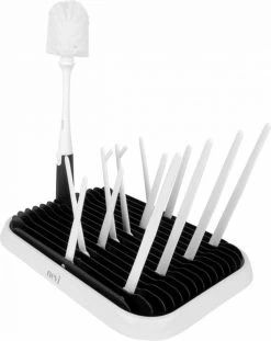 Nevi Afdruiprek Met Lekbak - Afdruipmat Voor 10 Flessen - Opvouwbaar Droogrek Babyfles - Inclusief Afwasborstel -Babyproducten 953x1200 7