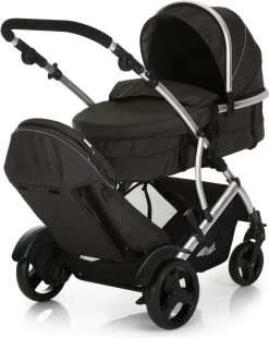 BERKATMARKT - Hauck Duett 2 Dubbele Kinderwagens Voor Baby's En Kinderen, Omkeerbare Zitting, In Hoogte Verstelbaar, Zonwering, Regenbescherming, Opvouwbaar, Tot 36 Kg, Zwarte Woud -Babyproducten 955x1200 1